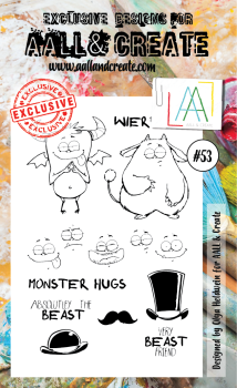 AALL and Create Beast Friend Stamps - Stempel A6
