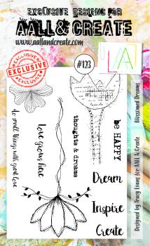 AALL and Create Blossomed Dreams Stamps - Stempel A6