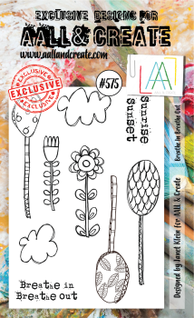 AALL and Create Breathe In Breathe Out Stamps - Stempel A6