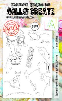 AALL and Create Cheesy Wishes Stamps - Stempel A6