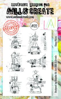 AALL and Create Chess Pieces Stamps - Stempel A6