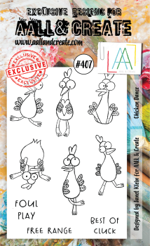 AALL and Create Chicken Dance Stamps - Stempel A6