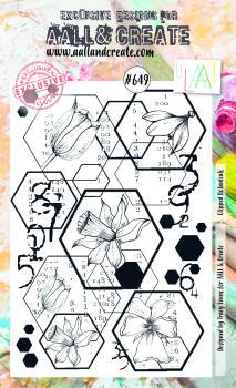 AALL and Create Clipped Botanicals Stamps - Stempel A6