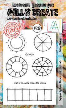 AALL and Create Colour Theory Stamps - Stempel A6