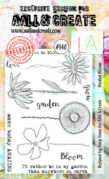 AALL and Create Doodled Blooms Stamps - Stempel A6
