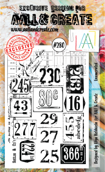 AALL and Create Enumerated Stamps - Stempel A6