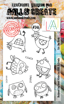 AALL and Create For The Birds Stamps - Stempel A6