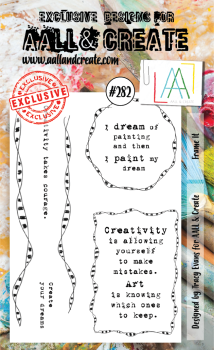AALL and Create Frame It Stamps - Stempel A6