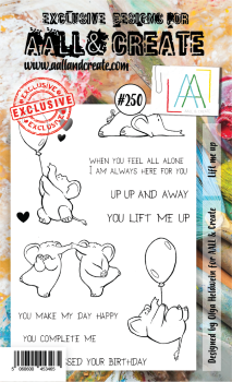 AALL and Create Lift Me Up Stamps - Stempel A6