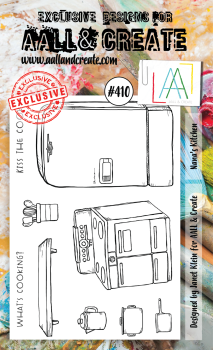 AALL and Create Nana's Kitchen Stamps - Stempel A6