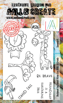 AALL and Create Serengeti Stamps - Stempel A6