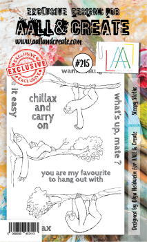 AALL and Create Sleepy Sloths Stamps - Stempel A6