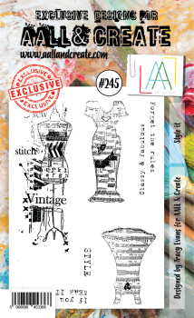 AALL and Create Style It Stamps - Stempel A6