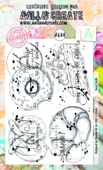 AALL and Create Sweet Tooth Stamps - Stempel A6