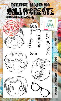 AALL and Create The Boys Stamps - Stempel A6