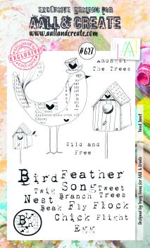 AALL and Create Tweet Tweet Stamps - Stempel A6