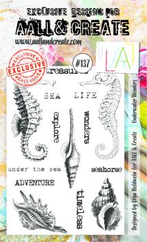 AALL and Create  Underwater Wonders  Stamps - Stempel A6