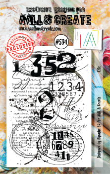 AALL and Create 123s Stamps - Stempel A7