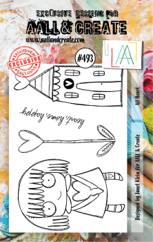 AALL and Create All Heart Stamps - Stempel A7