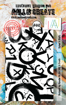 AALL and Create Alphas & Digits Stamps - Stempel A7