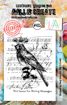 AALL and Create Bird Collage Stamps - Stempel A7