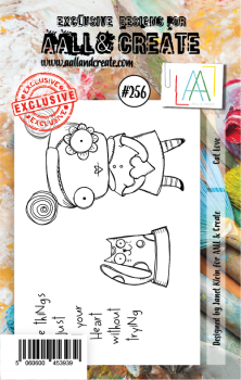 AALL and Create Cat Love Stamps - Stempel A7