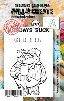 AALL and Create Coffee First Stamps - Stempel A7