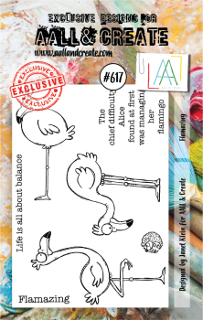 AALL and Create Flamazing Stamps - Stempel A7