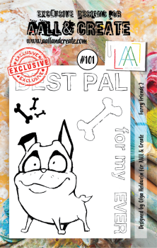 AALL and Create  Furry Friends 2  Stamps - Stempel A7