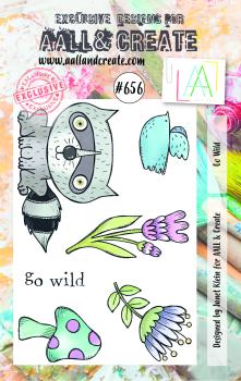 AALL and Create  Go Wild  Stamps - Stempel A7