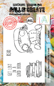 AALL and Create Good Book Stamps - Stempel A7