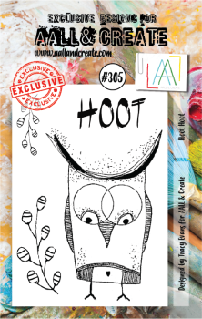 AALL and Create Hoot Hoot Stamps - Stempel A7