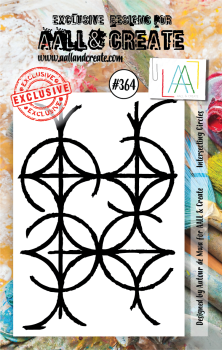 AALL and Create  Intersecting Circles  Stamps - Stempel A7