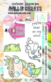 AALL and Create Jack & The Beanstalk Stamps - Stempel A7