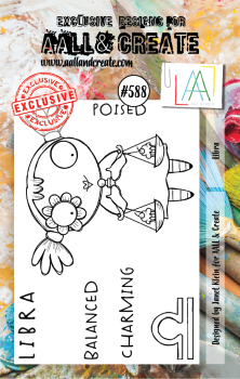 AALL and Create  Libra  Stamps - Stempel A7