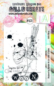 AALL and Create  Little Wren  Stamps - Stempel A7