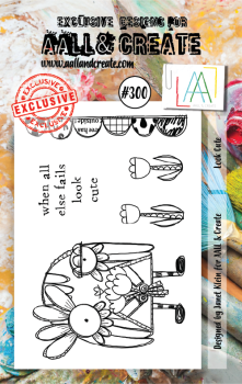 AALL and Create  Look Cute  Stamps - Stempel A7