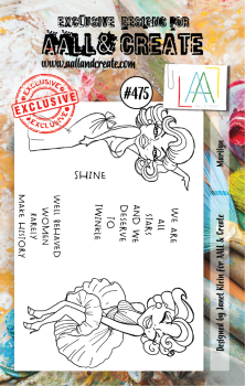 AALL and Create Marilyn Stamps - Stempel A7