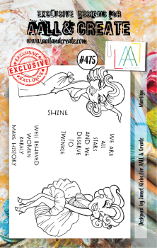 AALL and Create  Marilyn  Stamps - Stempel A7