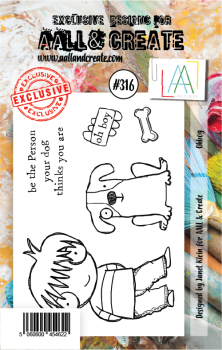 AALL and Create Oh Boy Stamps - Stempel A7