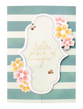 Studio Light Die Cut - Stanze - Classic Label Floral