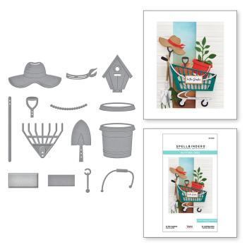Spellbinders Dies "In the Garden Etched" Stanzschablonen