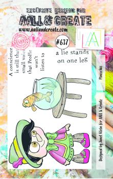 AALL and Create Pinocchio Stamps - Stempel A7