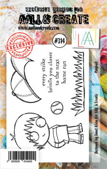 AALL and Create Playball Stamps - Stempel A7