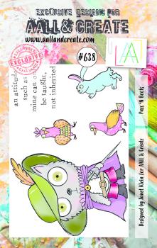 AALL and Create Puss 'N Boots Stamps - Stempel A7