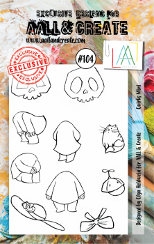 AALL and Create Quirks Mini Stamps - Stempel A7