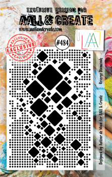 AALL and Create  Reverse Diamonds  Stamps - Stempel A7