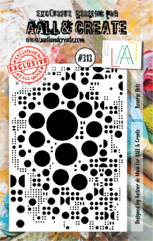 AALL and Create  Reverse Dotz  Stamps - Stempel A7