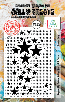 AALL and Create  Reverse Stars  Stamps - Stempel A7