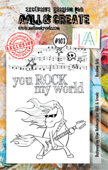 AALL and Create Rocking Solo Stamps - Stempel A7